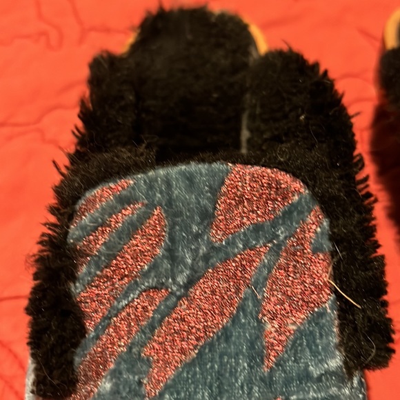 Free People butterfly effect faux fur mules - Picture 2 of 5